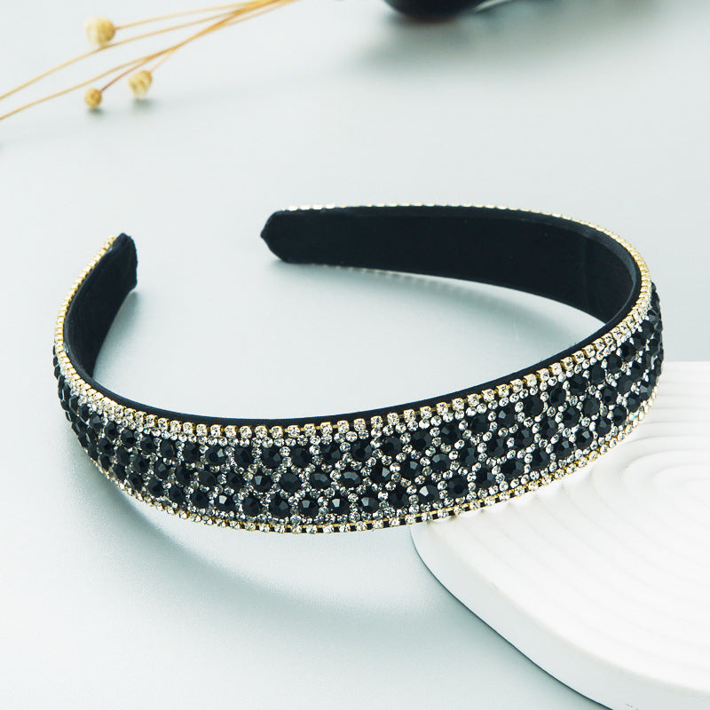 Trendy Korea Style Rhinestone Anti-Slip Headband