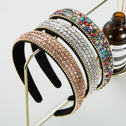 Trendy Korea Style Rhinestone Anti-Slip Headband