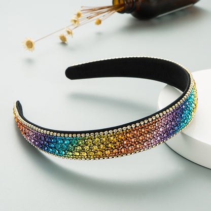 Trendy Korea Style Rhinestone Anti-Slip Headband