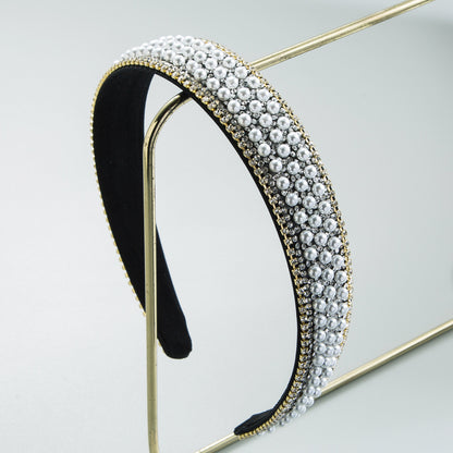 Trendy Korea Style Rhinestone Anti-Slip Headband