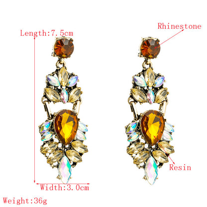 Women Ethnic Bling Earring Vintage Jewelry